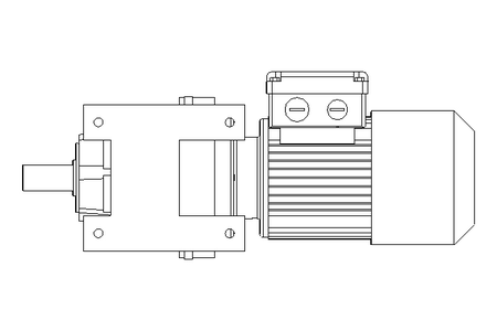 Stirnradgetriebemotor 0,25kW 19 1/min