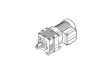 Motor redutor com engren. 0,25kW 77