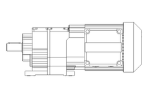 Motorid.ingranaggi cilind 0,25kW 77