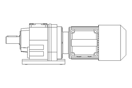 Motorid.ingranaggi cilind 0,25kW 19