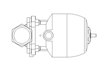 Membranventil Metall