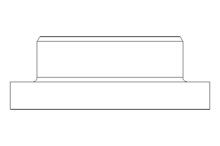 Plain bearing bush MFM 10x16x22x8x3