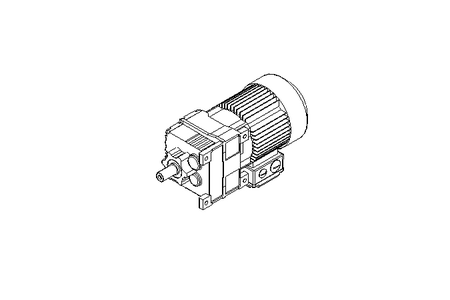 Spur gear motor 0.37kW 70 1/min