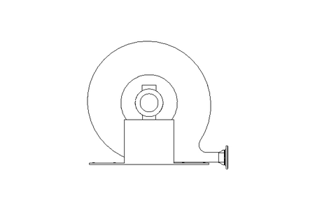 Radial flow fan 400V 2200W