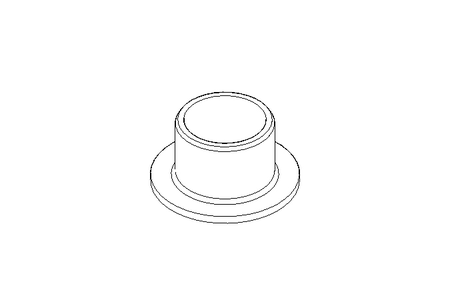 Plain bearing bush JFM 10x12x18x9x1