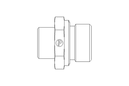 Einschraubstutzen L 15 G3/4" St ISO8434