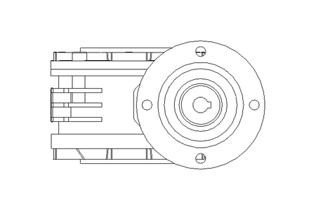 Schneckengetriebe P50 i=18:1