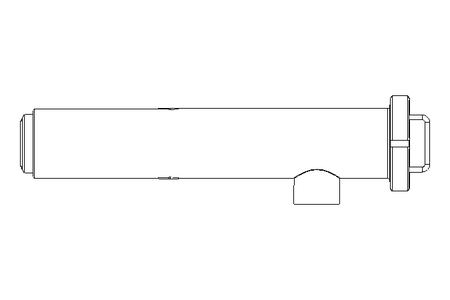 Eckrohrsieb S-S DN80 MW0,25 AISI316L NBR