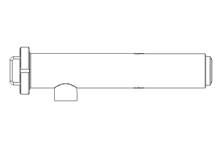 Eckrohrsieb S-S DN80 MW0,25 AISI316L NBR