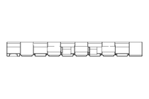 Flush-grid belt LFG2120-1190H-FT B= 1190