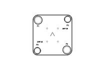 Plattenwärmetauscher B60Hx50/1P-SC-S