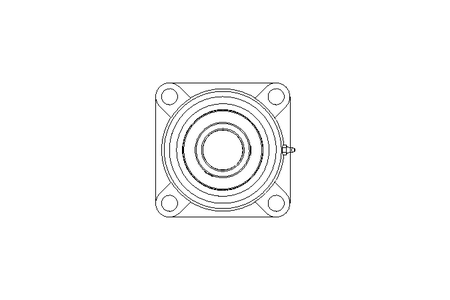 Фланцевый подшипник SUCF 35/44,4x116