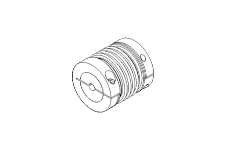 Metallbalgkupplung BKL 10Nm 19-20