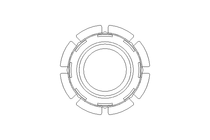 Spherical plain bearing EGFM-T 20x35.6