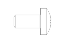 Fillister head screw M2x4 A2 ISO7045