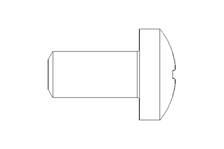 Vis à tête bombée M2x4 A2 ISO7045