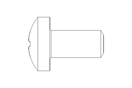 Fillister head screw M2x4 A2 ISO7045