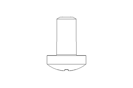 Vis à tête bombée M2x4 A2 ISO7045