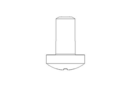 Vis à tête bombée M2x4 A2 ISO7045