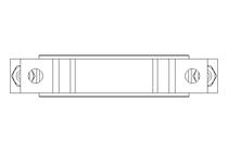 Pipe clamp D=120 B=30