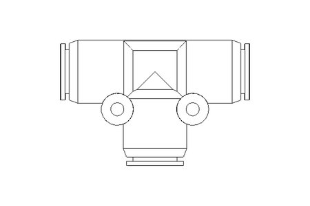 Plug-in T-connector