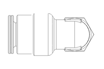 Steckverschraubung M8x1