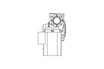 Schneckengetriebemotor 0,12kW 0,38 1/min