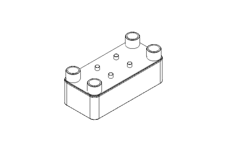 Plattenwärmetauscher B50Lx60 4x2,5"