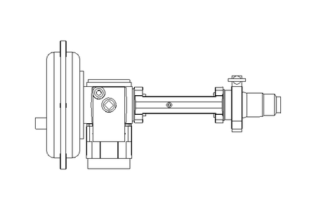 PNEUMATIC CONTROL VALVE  DN25