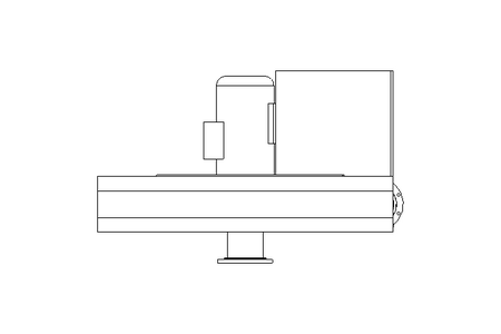 Radial flow fan 400V 2200W