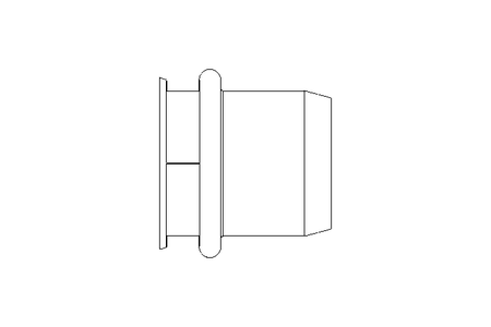 Inserto filettato cieco M8x11x15,8 A2