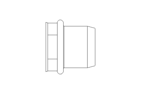 Inserto filettato cieco M8x11x15,8 A2