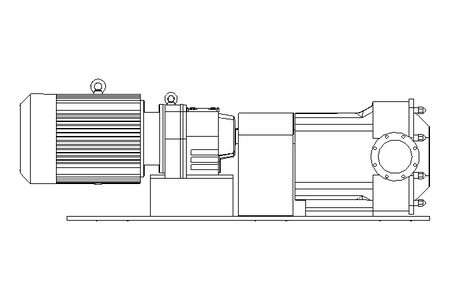 Kreiskolbenpumpe Waukesha Typ U2 - 320