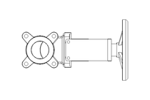 Knife gate valve