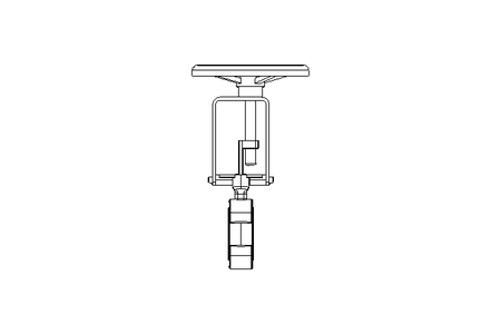 Knife gate valve