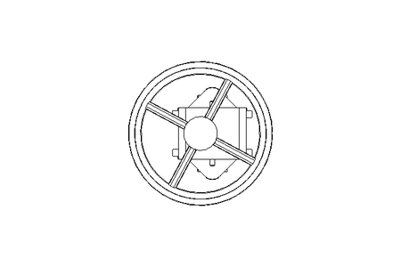 Knife gate valve