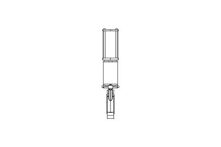 Knife gate valve DN100 PN10