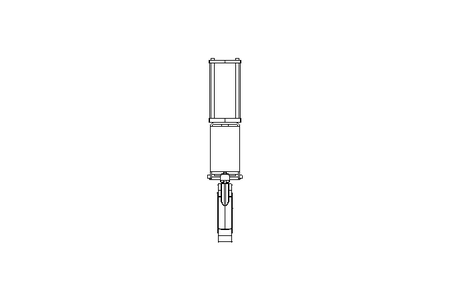 Knife gate valve DN100 PN10