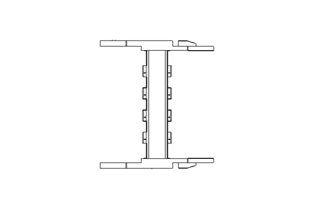 Esteira porta cabos Uniflex 1555