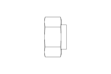 Запорный конус с гайкой L 35 St-Zn