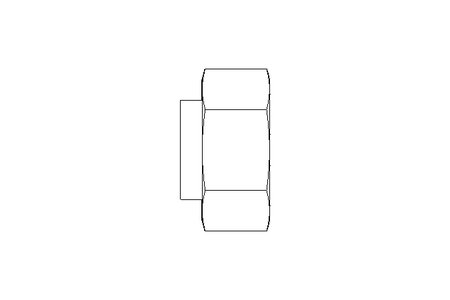 Запорный конус с гайкой L 35 St-Zn