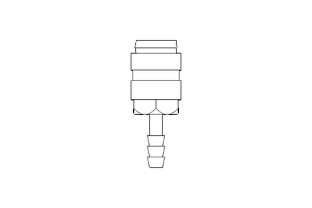 Schnellkupplung DN6 Ms-Ni