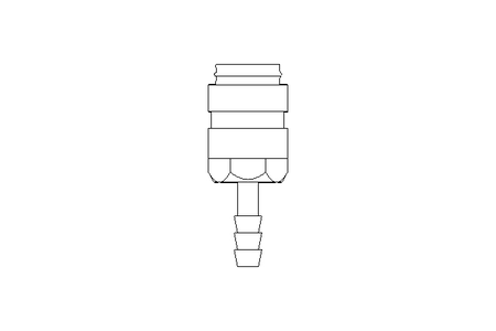 Schnellkupplung DN6 Ms-Ni