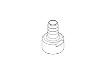 Adapter 3/4" I auf T 19 mm PVC