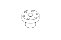 Tuerca con rosca LH TR16x4 PA