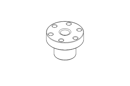 Гайка с резьбой LH TR16x4 PA