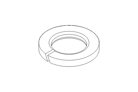 Spring lock washer A 16 St-Zn DIN127