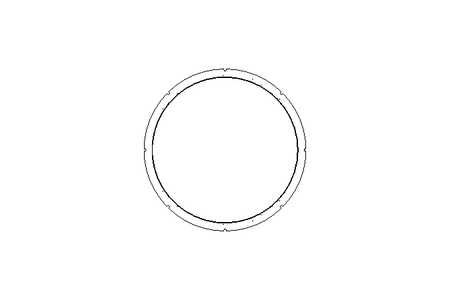 Sealing ring TVY 210x233.4x8.9 PTFE