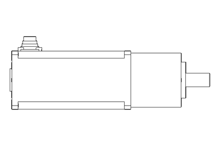 Planetary gear DC motor 0.1 kW