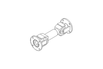 Universal joint shaft D=90 L1=250 L2=290